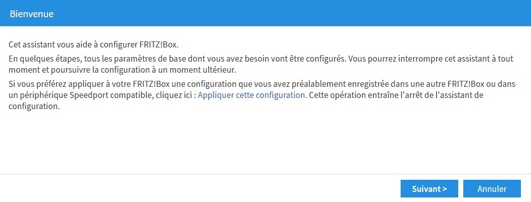 Comment installer et configurer mon modem FRITZ!Box 7430